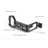 L-площадка KingMa BM-A7R4 для Sony a7R4/a7R4A/a7S3/a1/a9II/a7M4