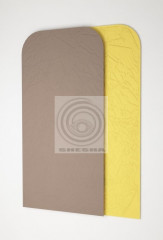 Grifon Фон-чехол 2-в-1, 2B1530-11/13 среднекоричневый-жёлтый, 150х300см (для фона на пружине 150х200см)