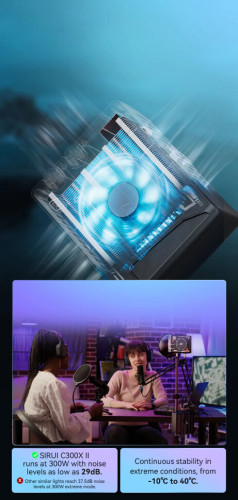 Осветитель Sirui C300X II