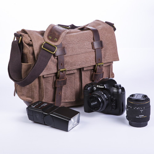 Fotokvant BSN-03 Terracotta сумка для фотоаппарата цвета терракотовый