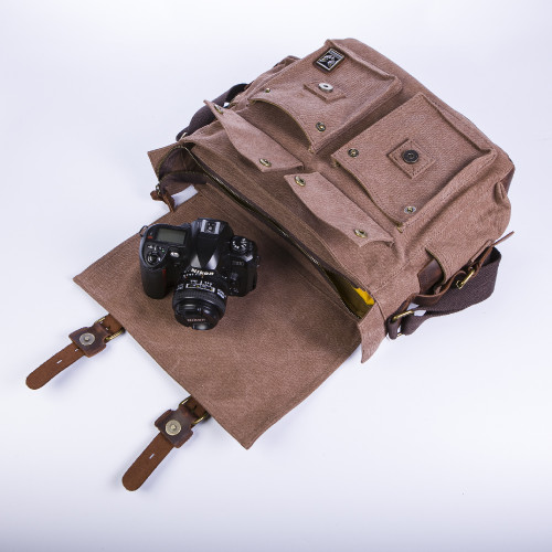 Fotokvant BSN-03 Terracotta сумка для фотоаппарата цвета терракотовый