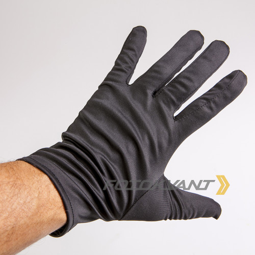 Fotokvant GLOVES-02 перчатки для чистой работы черные размер L