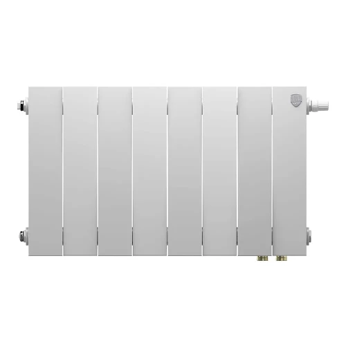Радиатор биметаллический Royal Thermo PianoForte 300 Белый VR80 - 8 секц. Pianoforte 300 VR80