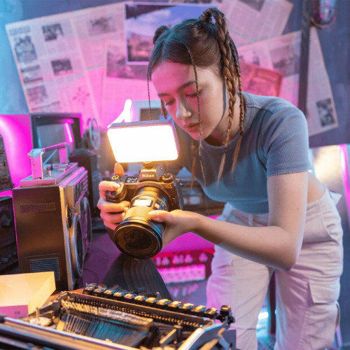 Осветитель Viltrox RB-V12 Фиолетовый