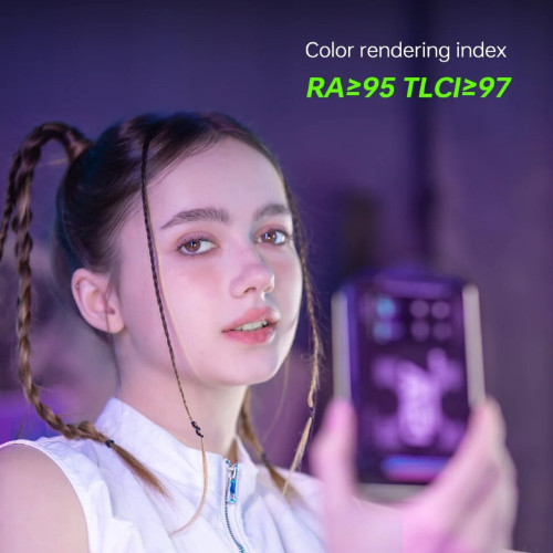 Осветитель Viltrox RB-V12 Фиолетовый