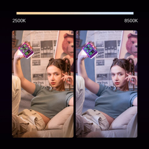 Осветитель Viltrox RB-V12 Фиолетовый