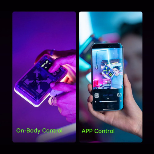 Осветитель Viltrox RB-V12 Фиолетовый