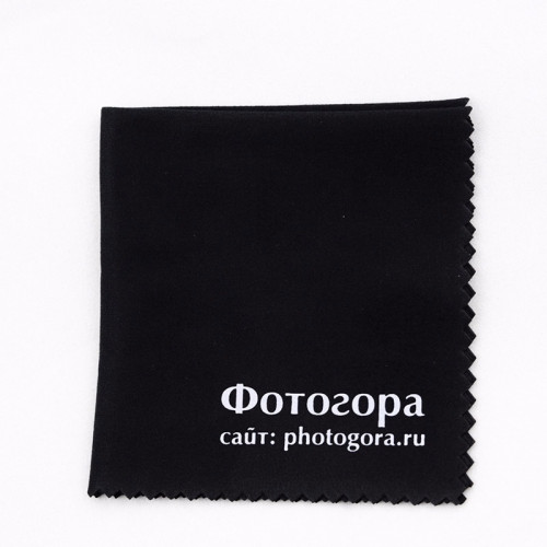 Fotokvant CLS-01 салфетка из микрофибры черная 15х15 см