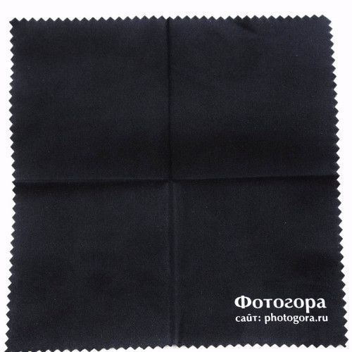 Fotokvant CLS-01 салфетка из микрофибры черная 15х15 см