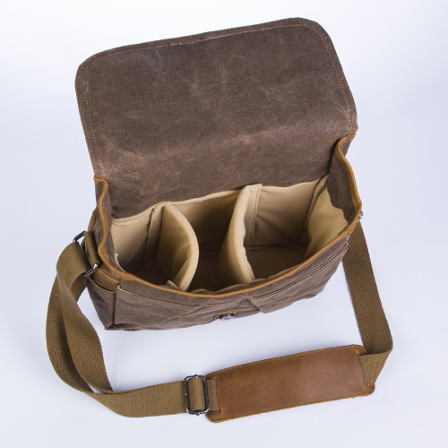 Fotokvant BSN-09 Coffee сумка для фотоаппарата цвета кофе